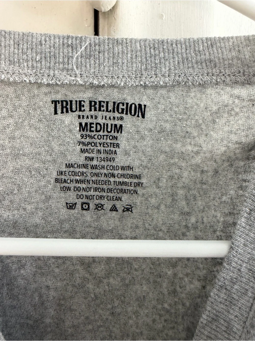 2 - True Religion 100% Cotton Tees